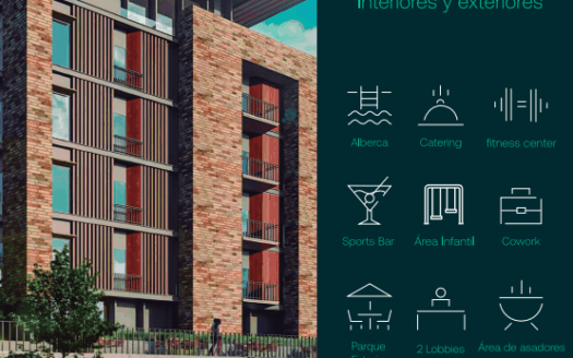 AZURIA, Preventa, Departamentos en Vía Cordillera – Santa Catarina, Desde $8.7 mdp
