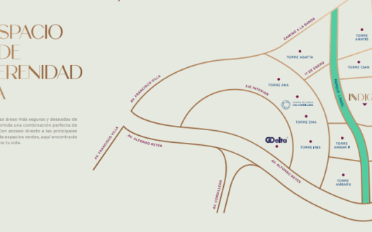 INDIGO, Preventa, Departamentos en Vía Cordillera – Santa Catarina, Desde $11 mdp